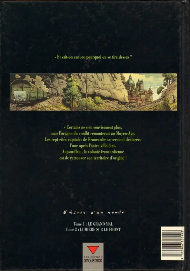 Verso de l'album L'Hiver d'un monde Tome 2 Lumière sur le front