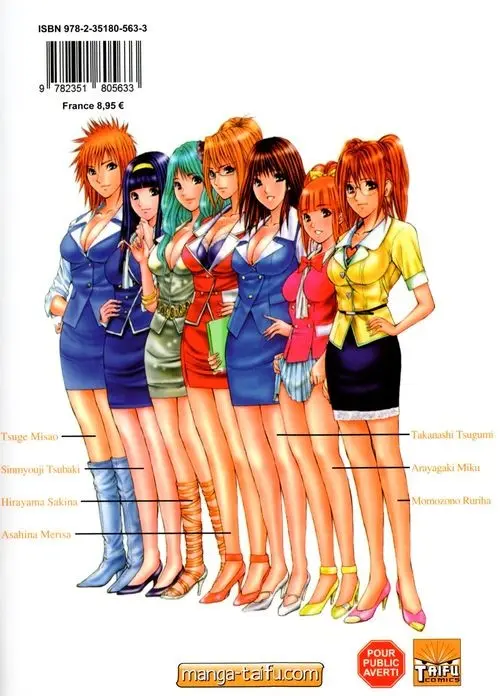Verso de l'album Ladies Fetishism
