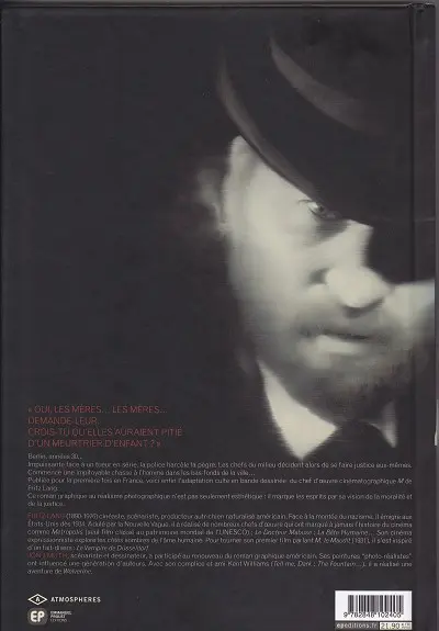 Verso de l'album M