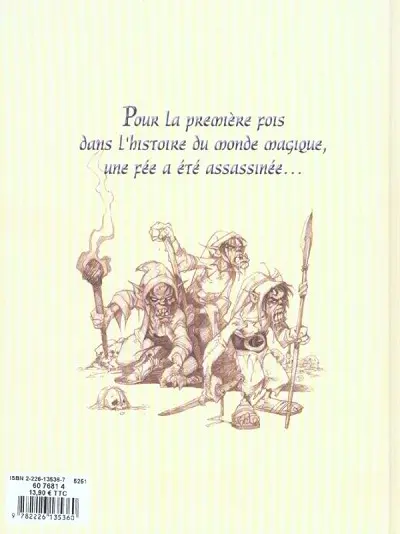 Verso de l'album La Mauvaise fée