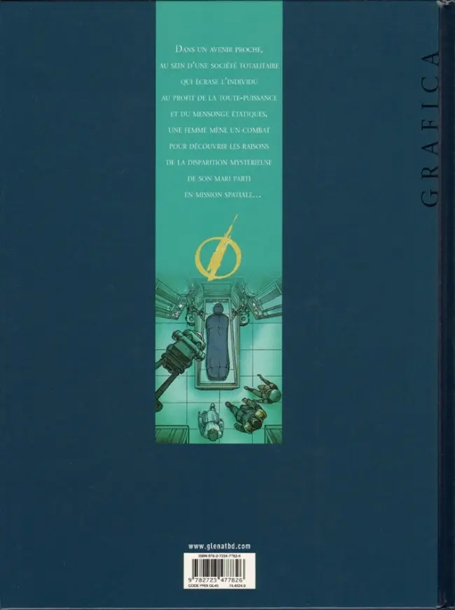 Verso de l'album Metronom' Tome 2 Station orbitale