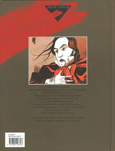 Verso de l'album Monsieur Noir Intégrale