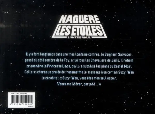 Verso de l'album Naguère les étoiles L'Intégrale 1