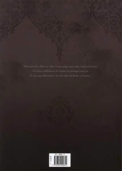 Verso de l'album Nosferatu Tome 2 Para bellum