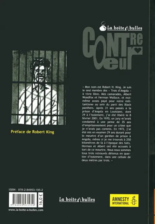 Verso de l'album Panthers in the hole