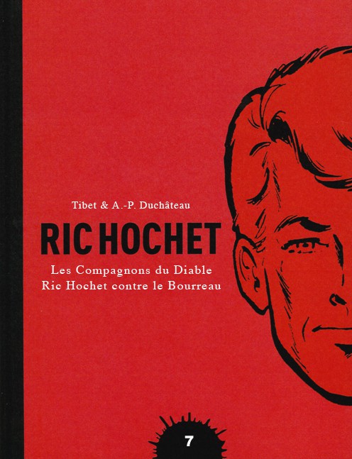 Couverture de l'album Ric Hochet Tome 7 Les Compagnons du Diable - Ric Hochet contre le Bourreau