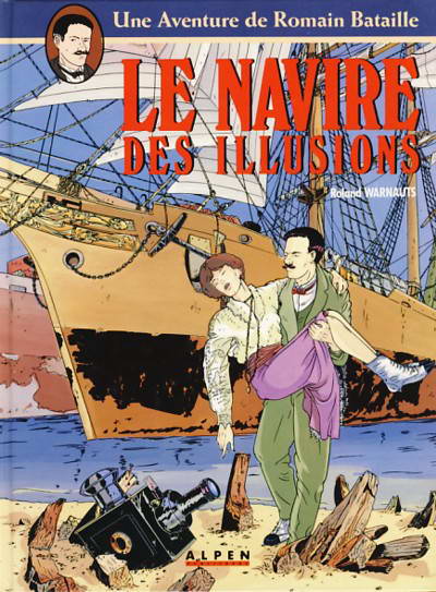 Couverture de l'album Une aventure de Romain Bataille Tome 1 Le navire des illusions