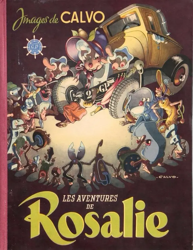 Couverture de l'album Les aventures de Rosalie