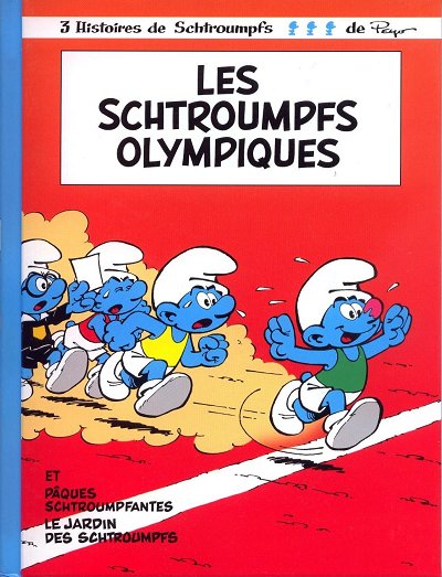 Couverture de l'album Les Schtroumpfs Tome 5 Les schtroumpfs olympiques