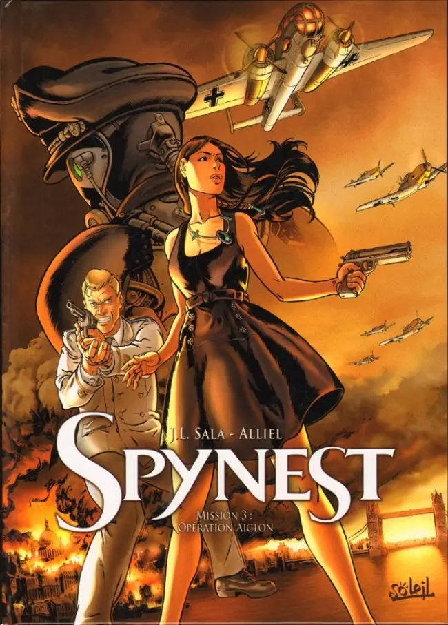 Couverture de l'album Spynest Tome 3 Mission 3 : Opération Aiglon