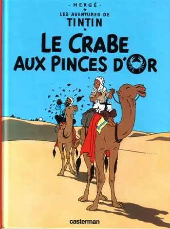 Couverture de l'album Tintin Tome 9 Le crabe aux pinces d'or