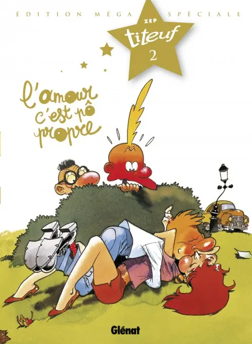 Couverture de l'album Titeuf Édition spéciale Le film Tome 2 L'Amour, c'est pô propre...