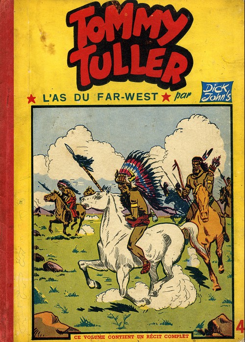 Couverture de l'album Tommy Tuller, l'as du far-west Tome 4 La caravane maudite