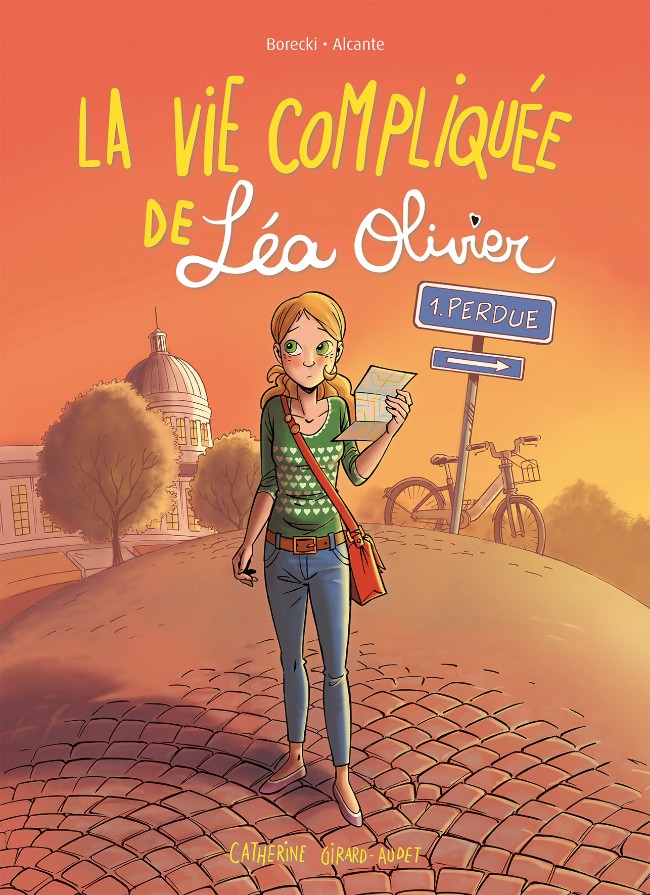 Couverture de l'album La Vie compliquée de Léa Olivier Tome 1 Perdue