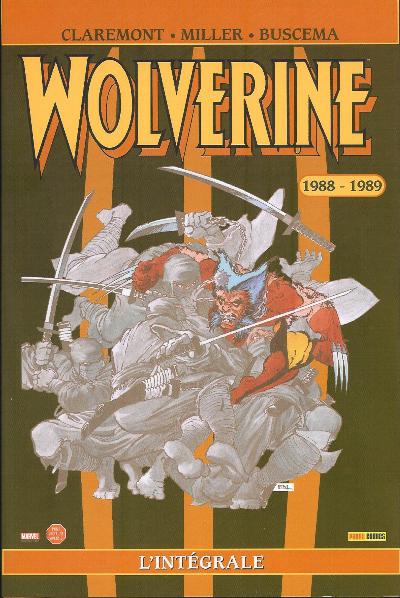 Couverture de l'album Wolverine - L'Intégrale Tome 1 1988-1989