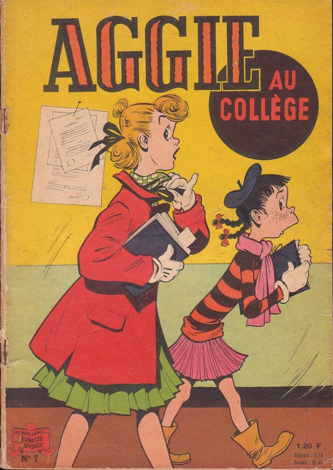 Couverture de l'album Aggie N° 7 Aggie au collège