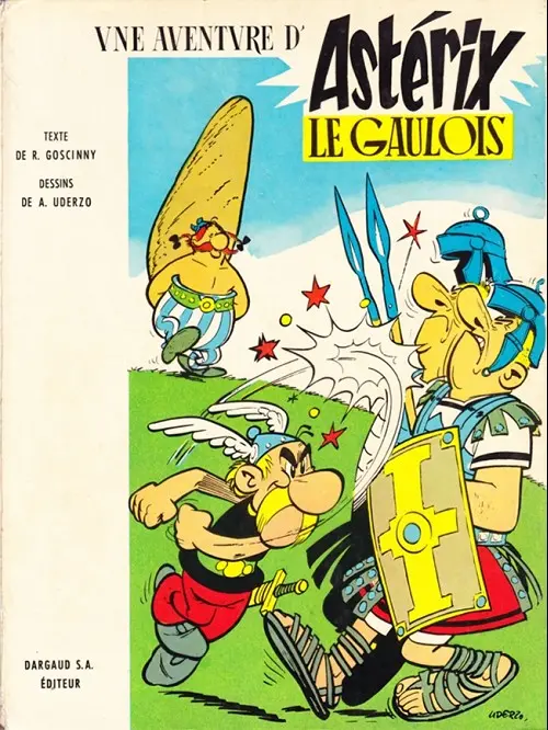 Couverture de l'album Astérix Tome 1 Astérix le gaulois