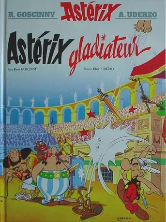 Couverture de l'album Astérix Tome 4 Astérix gladiateur