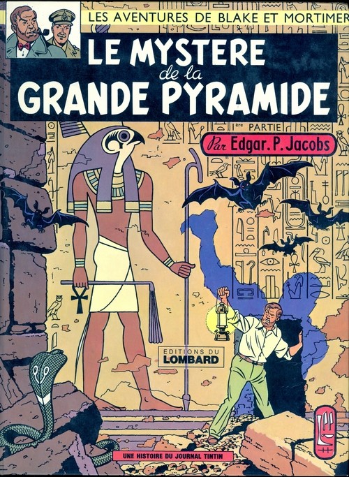 Couverture de l'album Blake et Mortimer Tome 3 Le Mystère de la Grande Pyramide - 1re partie