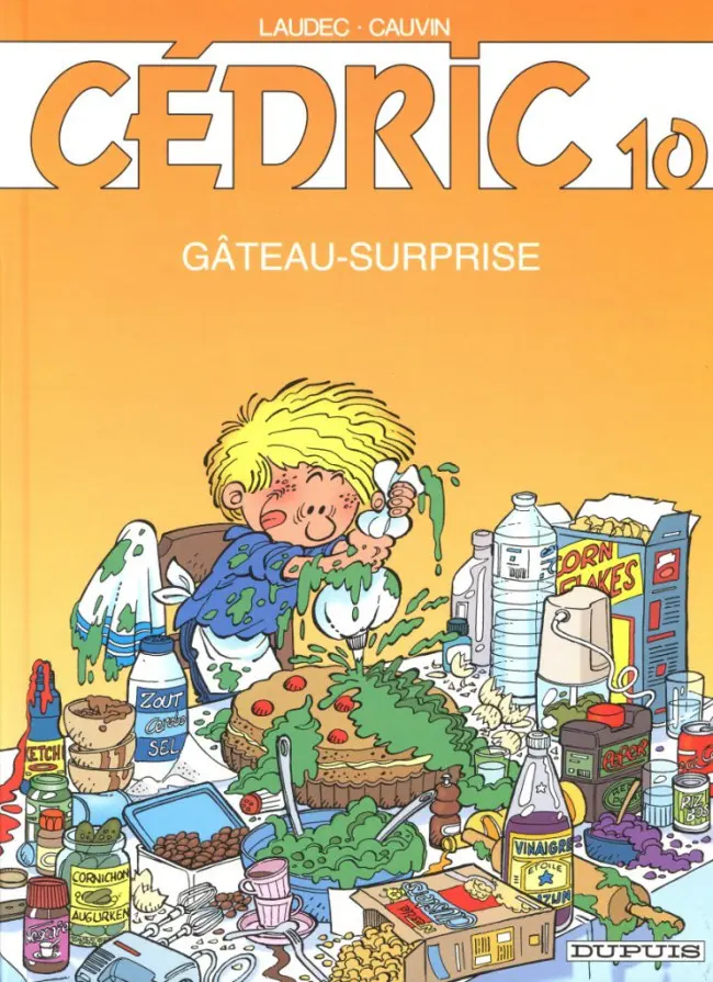 Couverture de l'album Cédric Tome 10 Gâteau-surprise