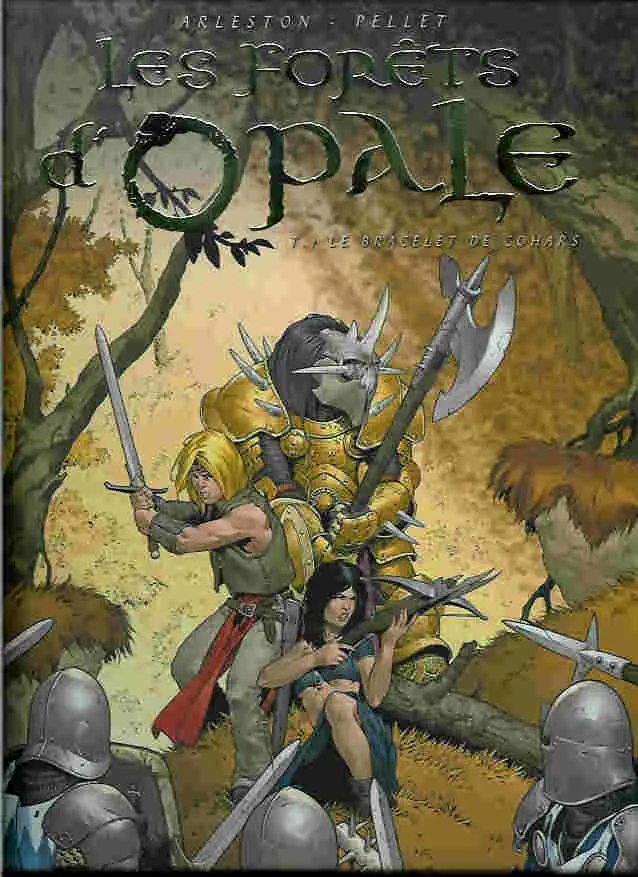 Couverture de l'album Les Forêts d'Opale Tome 1 Le bracelet de Cohars