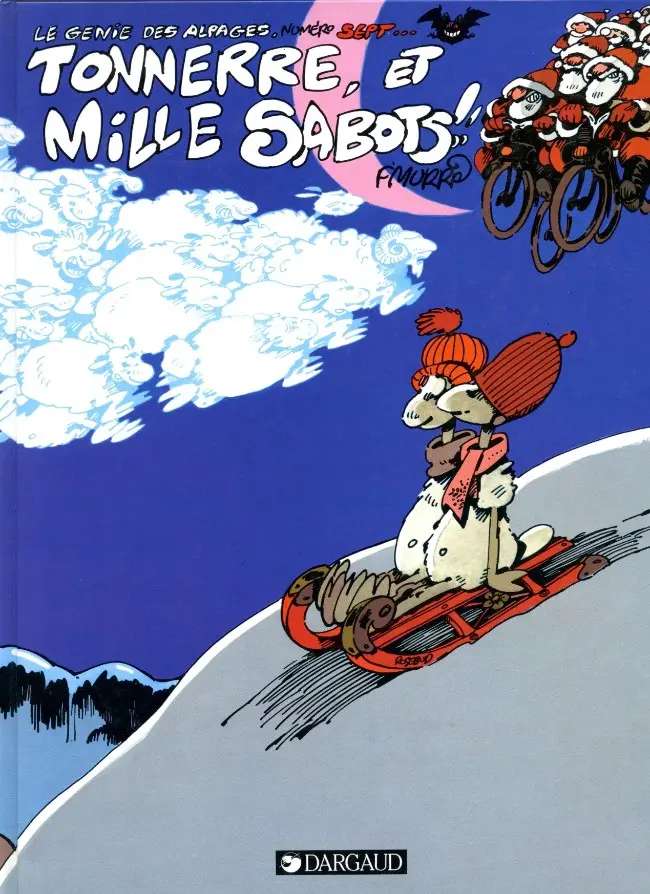 Couverture de l'album Le Génie des Alpages Tome 7 Tonnerre, et mille sabots !!