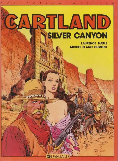 Couverture de l'album Jonathan Cartland Tome 7 Silver canyon