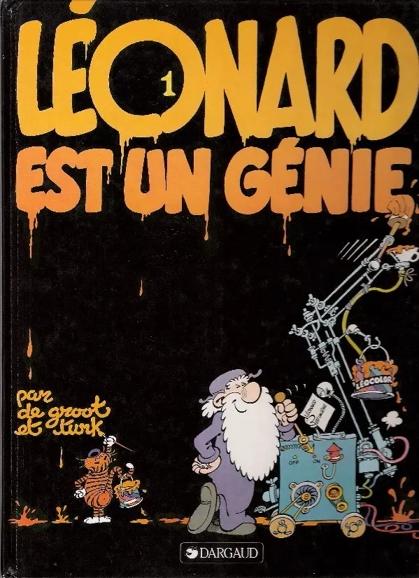 Couverture de l'album Léonard Tome 1 Léonard est un génie