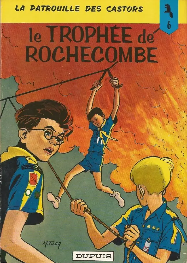 Couverture de l'album La Patrouille des Castors Tome 6 Le Trophée de Rochecombe