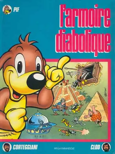 Couverture de l'album Pif le chien Tome 5 L'armoire diabolique