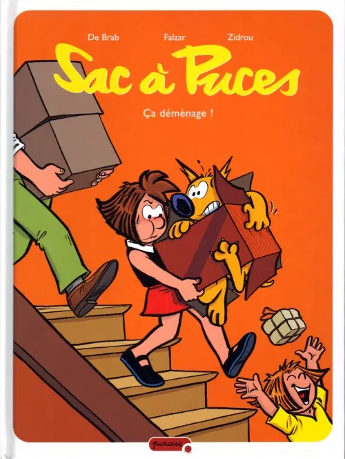 Couverture de l'album Sac à puces Tome 6 Ça déménage !