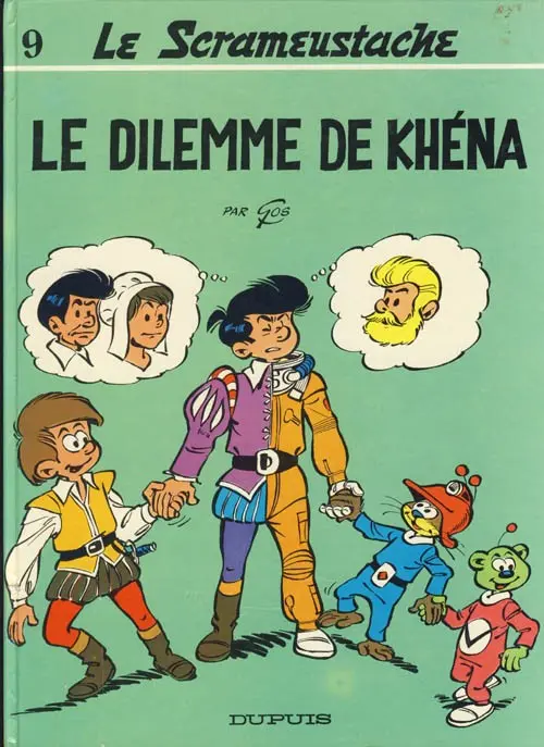 Couverture de l'album Le Scrameustache Tome 9 Le dilemme de Khéna