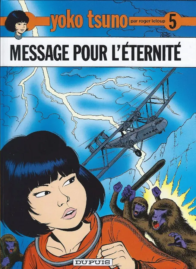 Couverture de l'album Yoko Tsuno Tome 5 Message pour l'éternité