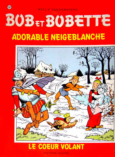Couverture de l'album Bob et Bobette Tome 188 Adorable neigeblanche/ Le cœur volant