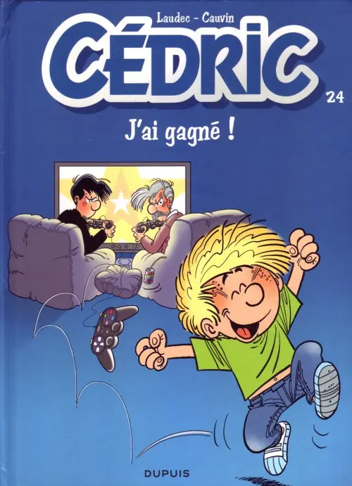 Couverture de l'album Cédric Tome 24 J'ai gagné !
