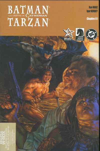 Couverture de l'album Batman - Tarzan Tome 3 Les griffes de Cat-Woman - 3