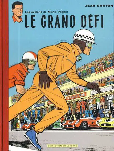 Couverture de l'album Michel Vaillant Le grand défi / Le pilote sans visage