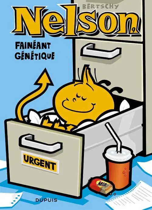 Couverture de l'album Nelson Tome 9 Fainéant génétique