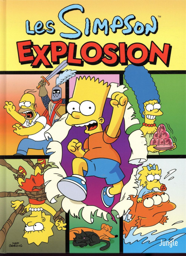 Couverture de l'album Les Simpson Explosion