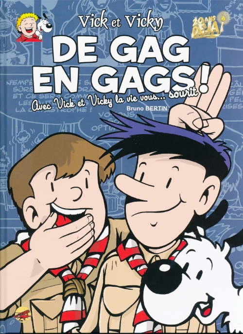 Couverture de l'album Les aventures de Vick et Vicky Tome 19 De gag en Gags