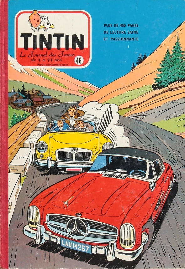 Couverture de l'album Tintin Tome 46