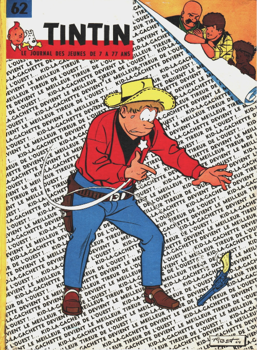 Couverture de l'album Tintin Tome 62 Tintin album du journal (n° 816 à 828)