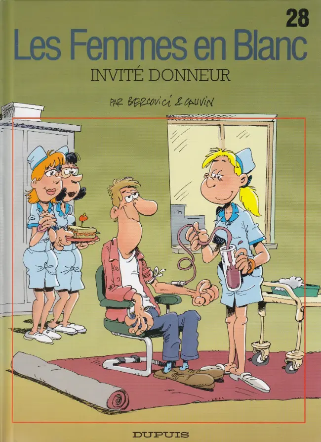 Couverture de l'album Les Femmes en Blanc Tome 28 Invité donneur