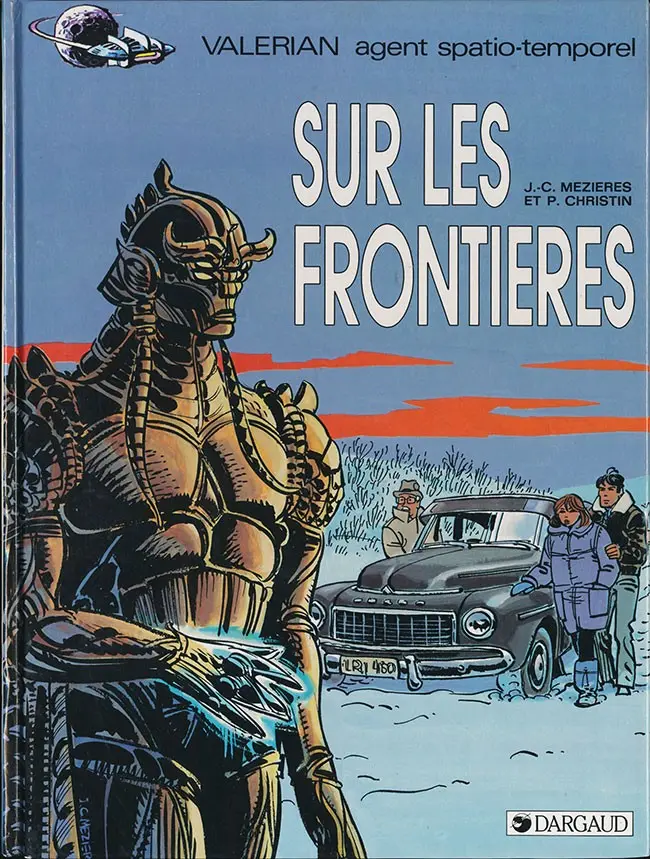 Couverture de l'album Valérian Tome 13 Sur les frontières
