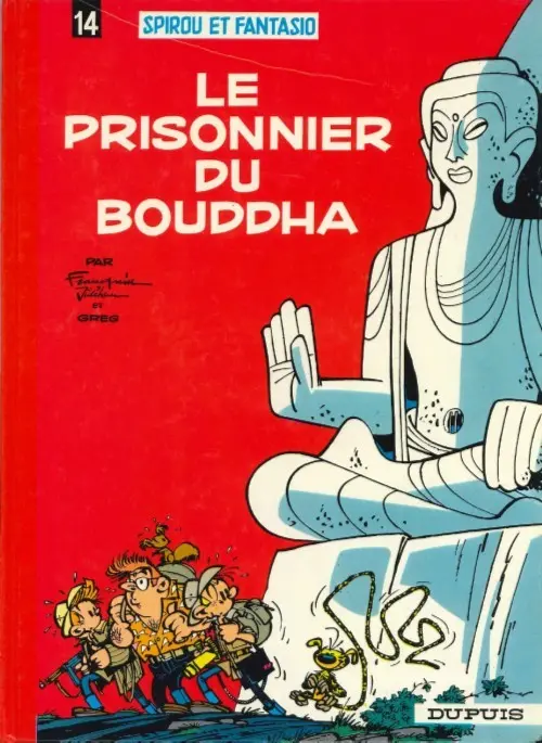 Couverture de l'album Spirou et Fantasio Tome 14 Le prisonnier du Bouddha
