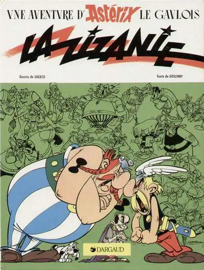 Couverture de l'album Astérix Tome 15 La zizanie