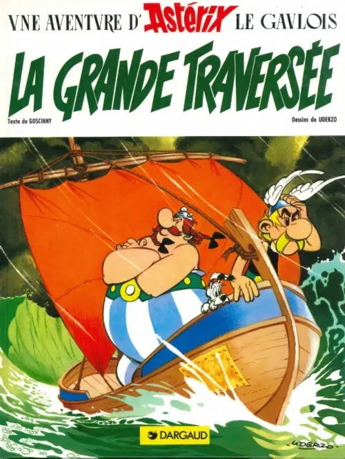 Couverture de l'album Astérix Tome 22 La grande traversée