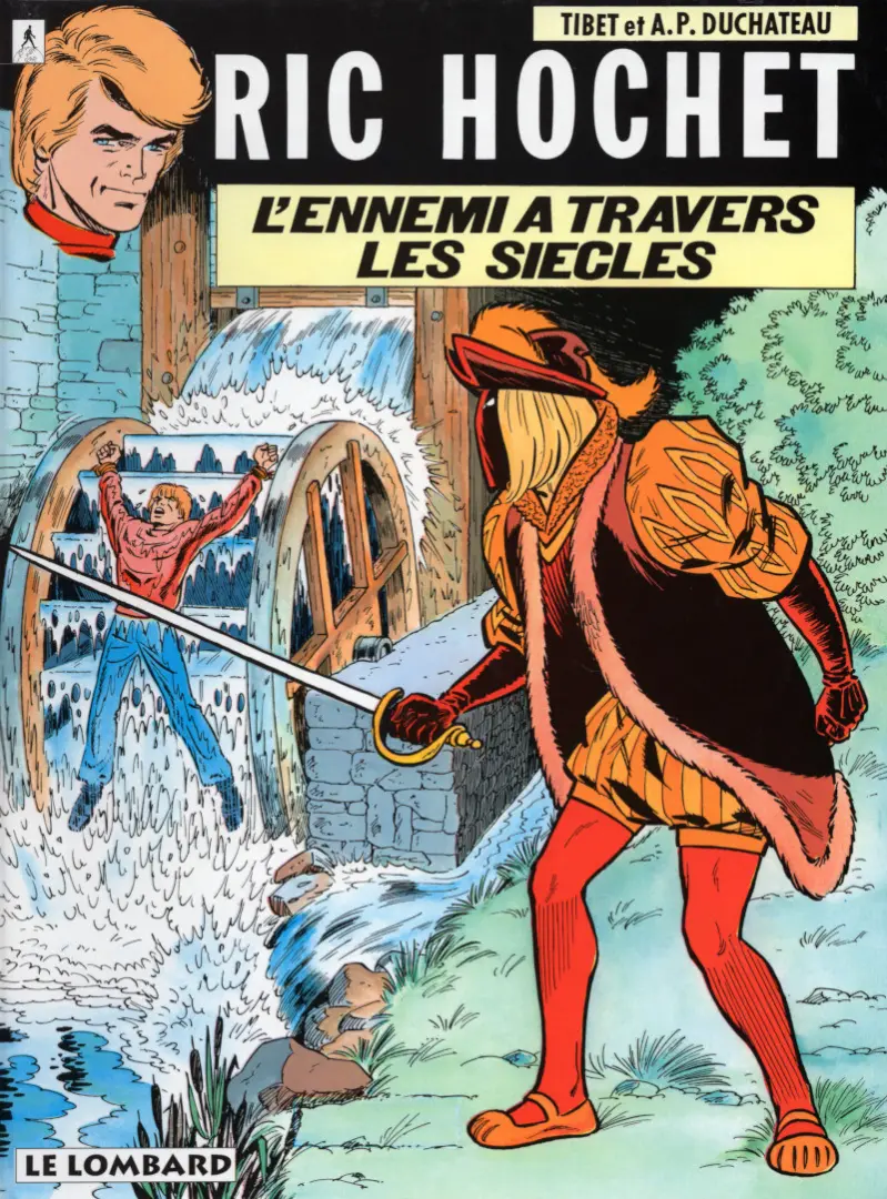 Couverture de l'album Ric Hochet Tome 26 L'ennemi à travers les siècles