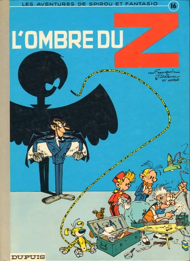 Couverture de l'album Spirou et Fantasio Tome 16 L'ombre du Z