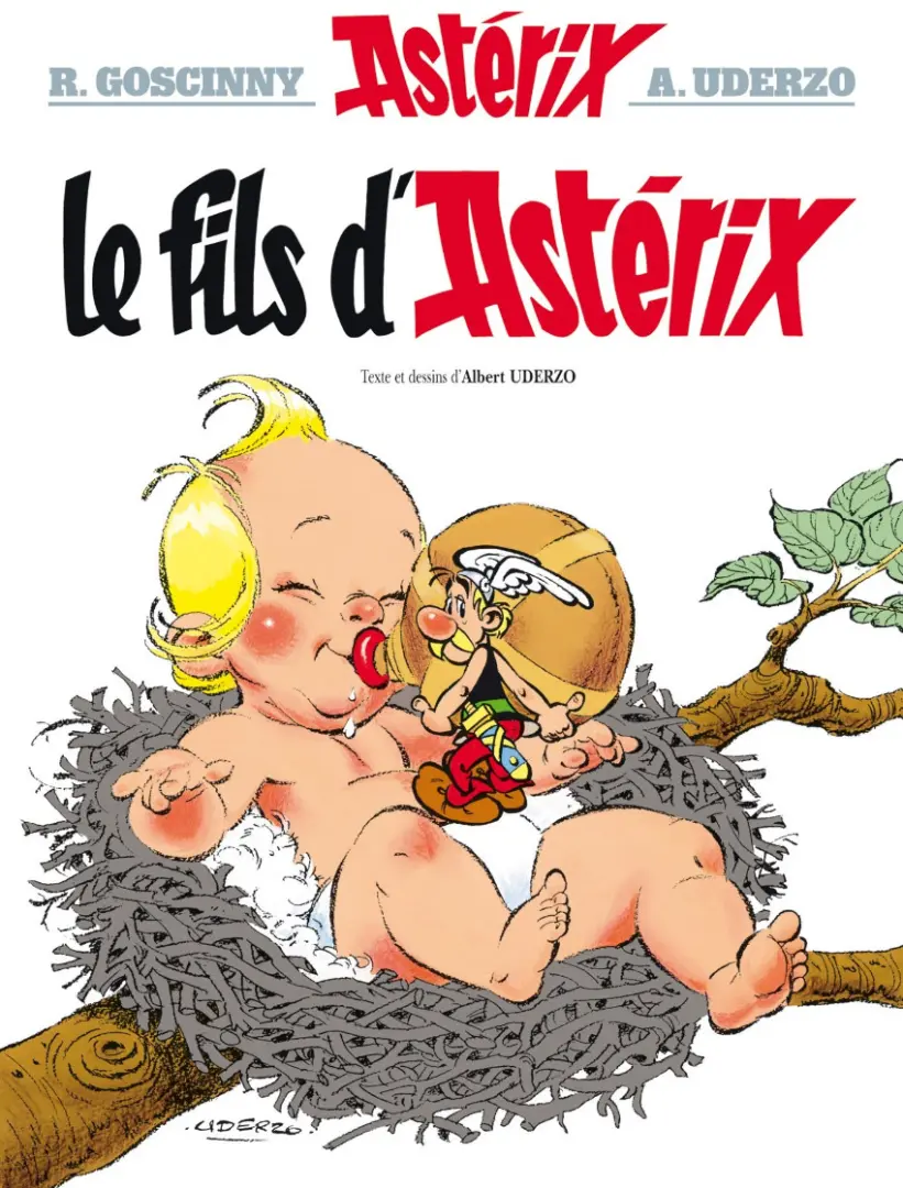 Couverture de l'album Astérix Tome 27 Le fils d'Astérix